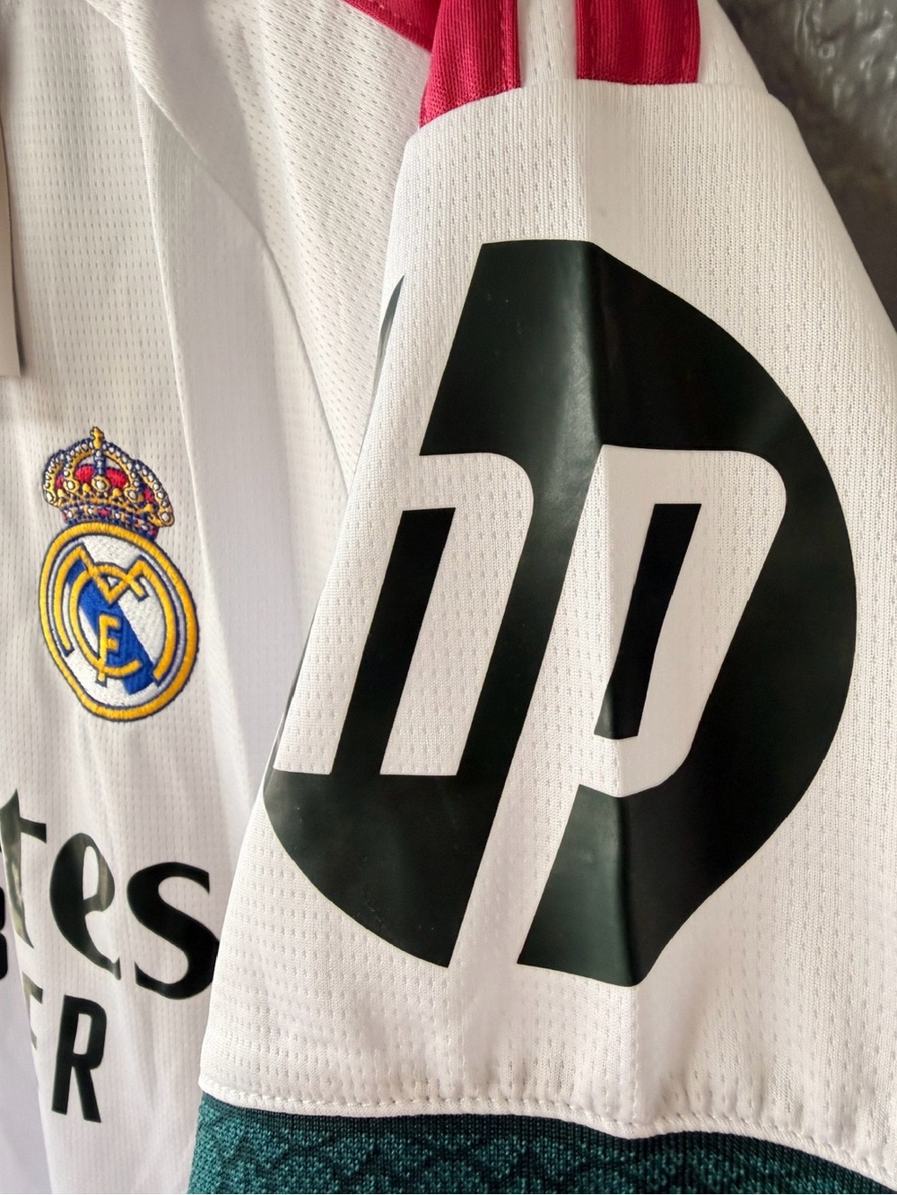 Mbappe Real Madrid White Soccer Jersey Men Fan Version - Picture 3 of 4
